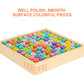 Wooden Sudoku Puzzles Board Game With Drawer (Colorful) - Math Brain Teaser Toys Educational Desktop Game Train Logical Thinking