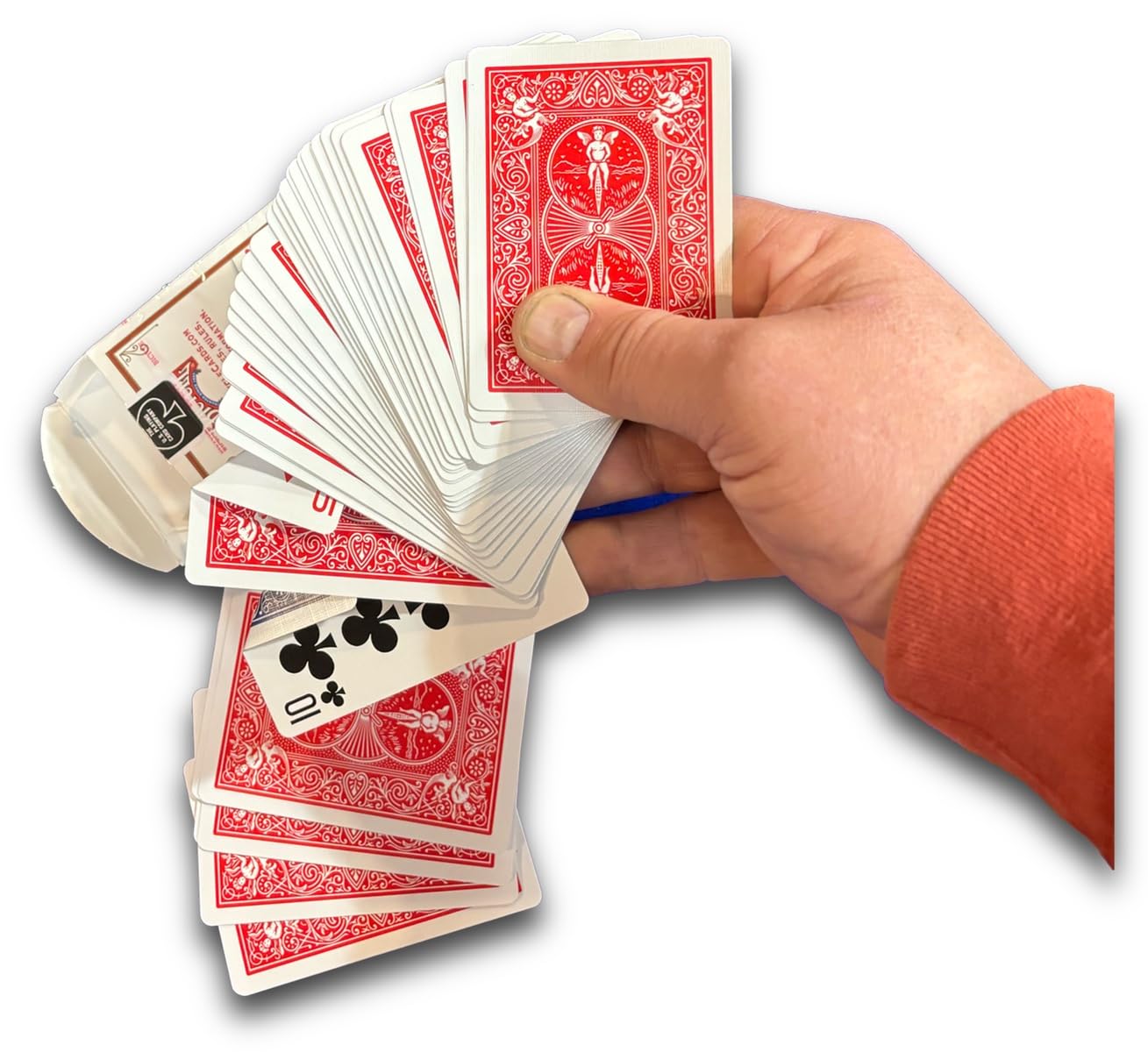 Hat Trick Magic Card Illusions for Beginner to Professional Wizards - Appearing, Teleporting, Transforming Miracles (Red Brainwa