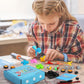 Sntieecr 276Pcs Dc Motor Kit, Mini Electric Circuit Kit For Diy Science Projects With Motors, Led Light, Vanes Propeller, Aa Battery Holder, Plastic Gears, Gift For Kids
