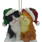 The San Francisco Music Box Company Cute Christmas Cats Figurine Ornament