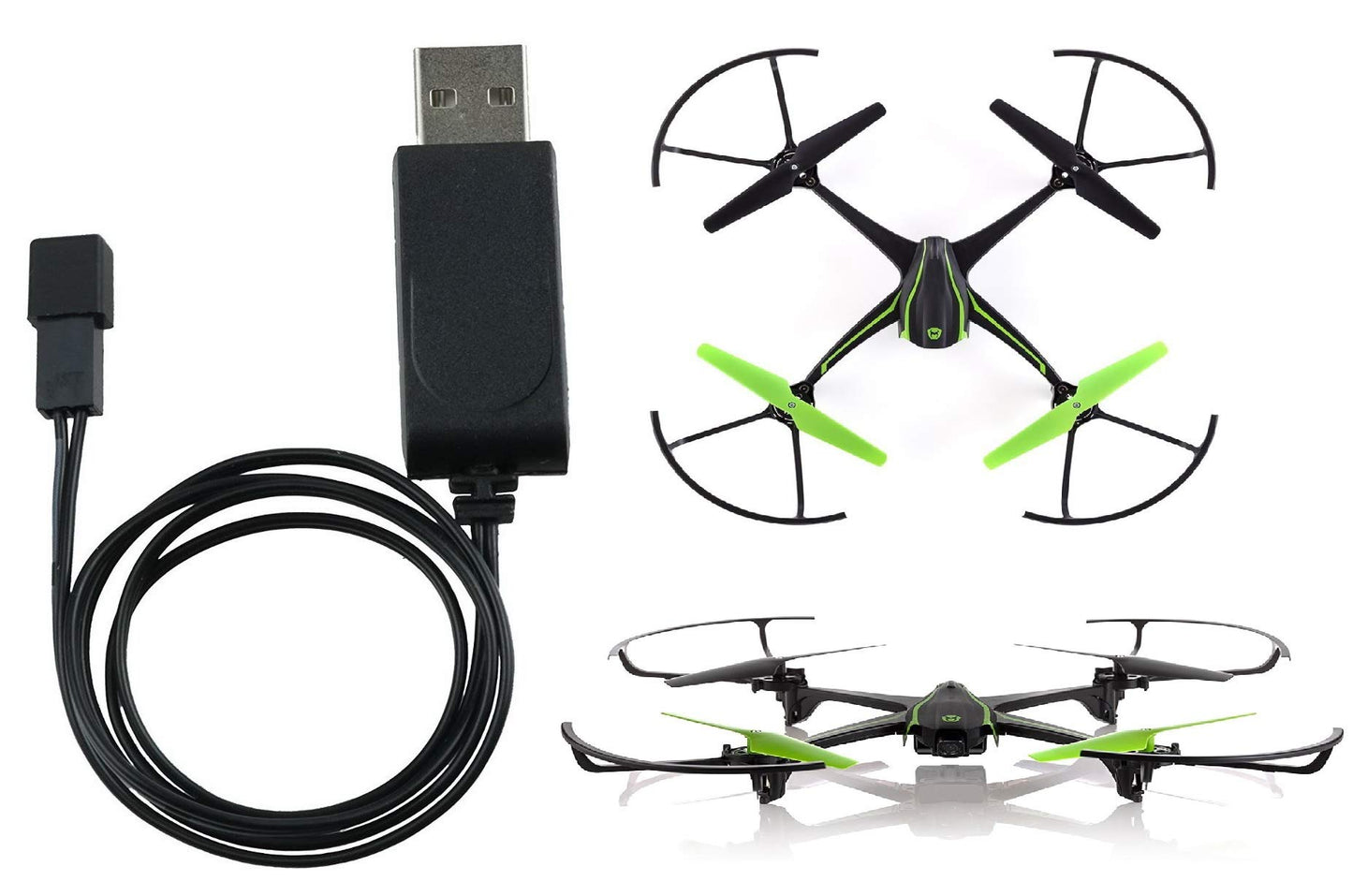 for Sky Viper Drone Charger USB-Fits. Charging cable is compatible with the Sky Viper Stunt Quadcopter, Camera Drone, X-Quad, s6