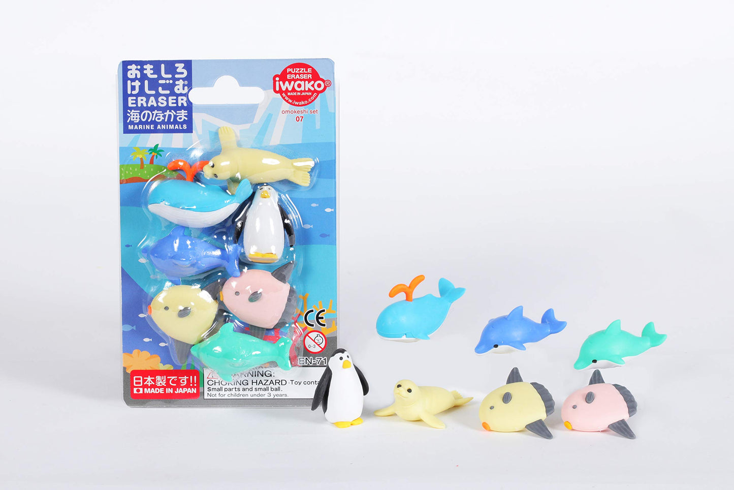 Iwako Japanese Eraser - Sea Life (38339)