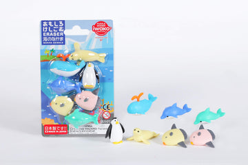 Iwako Japanese Eraser - Sea Life (38339)