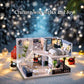 RHZN Miniature House Kit - DIY Dollhouse Building Kit, 1:24 Scale, Wood, Dollhouse Model for Adults