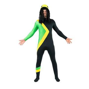 Bodysocks Jamaican Bobsleigh Cool Running'S Fancy Dress Costume (Xx-Large)