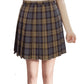 Beautifulfashionlife Women`S Mini Skirt Dance Costumes (3Xl, Brown Mixed Blue)