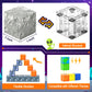 Magnetic Blocks Space Set, Build Mine Magnet World Set, Magnetic Tiles Building Toys For Boys & Girls Age 3-5 5-7, Stem Montesso
