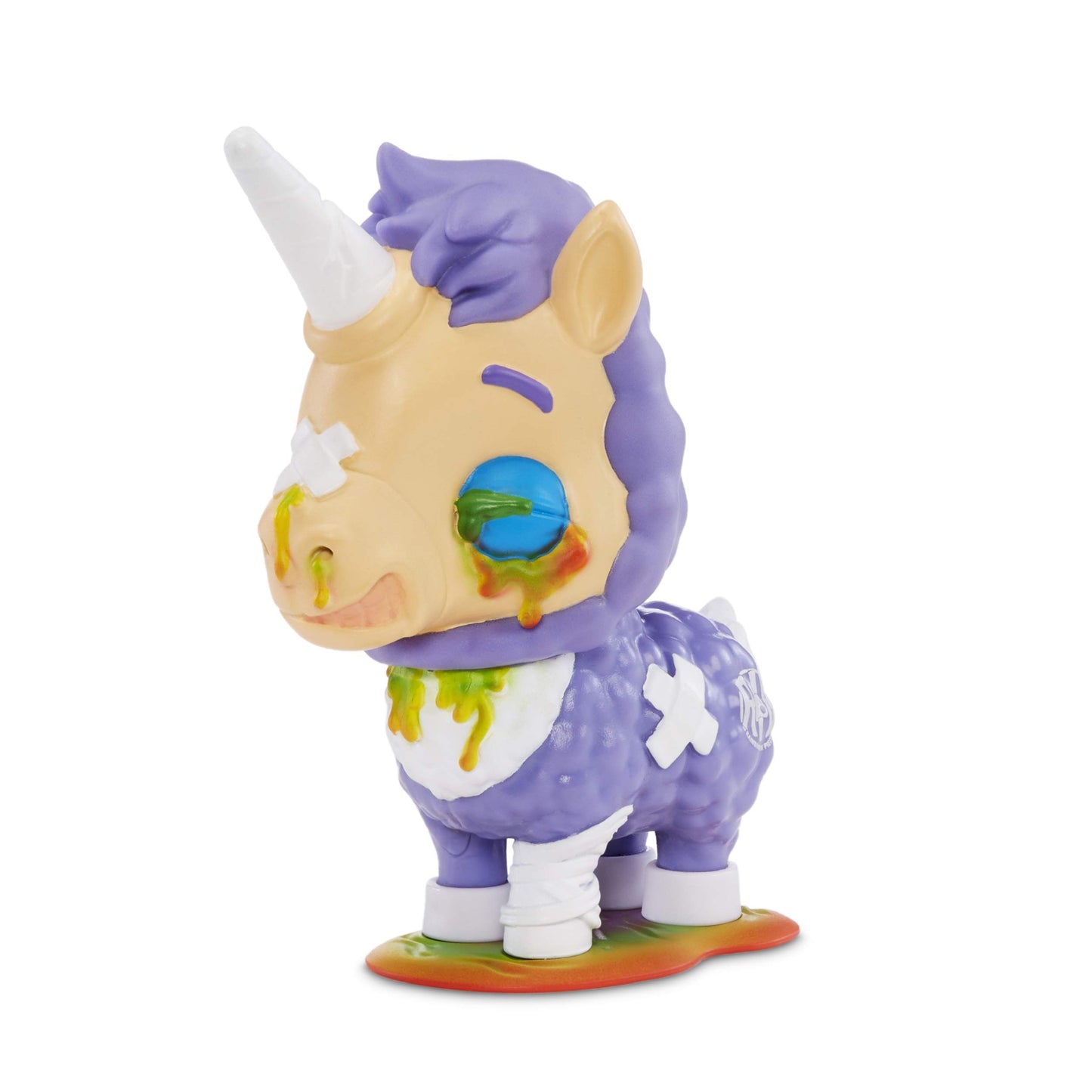 Mga Entertainment R.I.P. Rainbows In Pieces Gnarly, Messed Up Unicorn Character Bobby Bruises