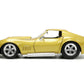 Jada Toys Big Time Muscle 1:24 1969 chevy corvette Stingray ZL-1 Die-cast car gold Toys for Kids and Adults