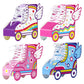 24 Pcs Roller Skating Birthday Party Favor Boxes Roller Skate Paper Boxes Table Centerpiece Sneaker Candy Treat Box Retro Skate Gift Wrap Box For Retro 60S 80S Birthday Party Decoration Supplies
