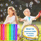 Waybla 24 Pack Bubble Party Favors For Kids, Goodie Gift Bag Stuffer Fillers For Kids, 8 Colors Mini Bubble Wands Birthday Summe