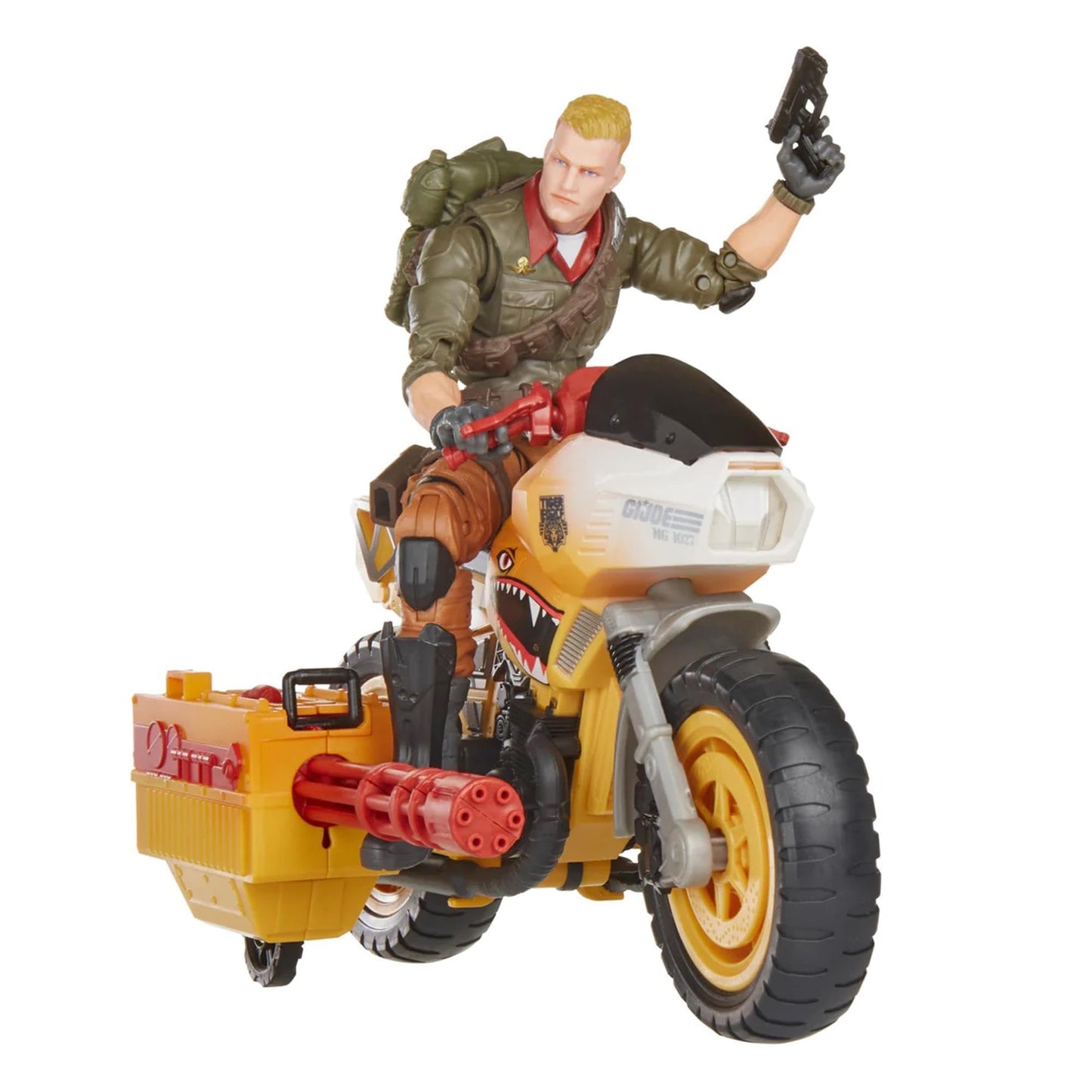 G.I. Joe Classified Series Duke & Ram Action Figure Vehicle, 6 Inch, Multi-coloured, Model F4924, Plastic