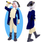 Yunsuelo George Washington Costume For Boys, Kids George Washington Costume With Wig Halloween Alexander Hamilton Colonial Costu