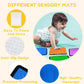 Bouiexye 10 Sets Sensory Mats For Autistic Children Textured Sensory Tiles Sensory Toys Babies And Toddlers With Sensory Issues