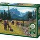 Cobble Hill 1000 Piece Puzzle - Horse Meadow - Sample Poster Included