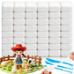 50 Pack White Air Dry Foam Clay,18Oz Soft Molding Lightweight Clays For Kids,Adults,Crafting Cosplay,Artistic Projects,3 Pcs Scu