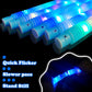 Kannove 12 PCS Blue Glow Sticks Party Favors for Kids, Light Up Pop Tubes Party Favors for Toddlers, Party Goodie Bag Stuffer Fi