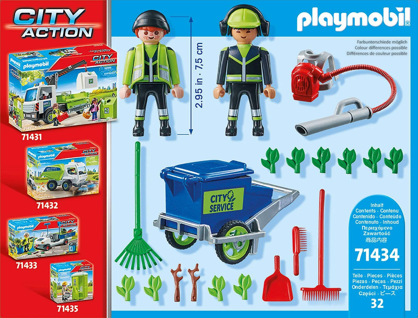 Playmobil City Action 71434 Cleaning Team