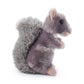 The Petting Zoo Squirrel Plush Toy, 6" Brown Stuffed Animal, Recycled Materials, Model 421019, Gifts for Kids