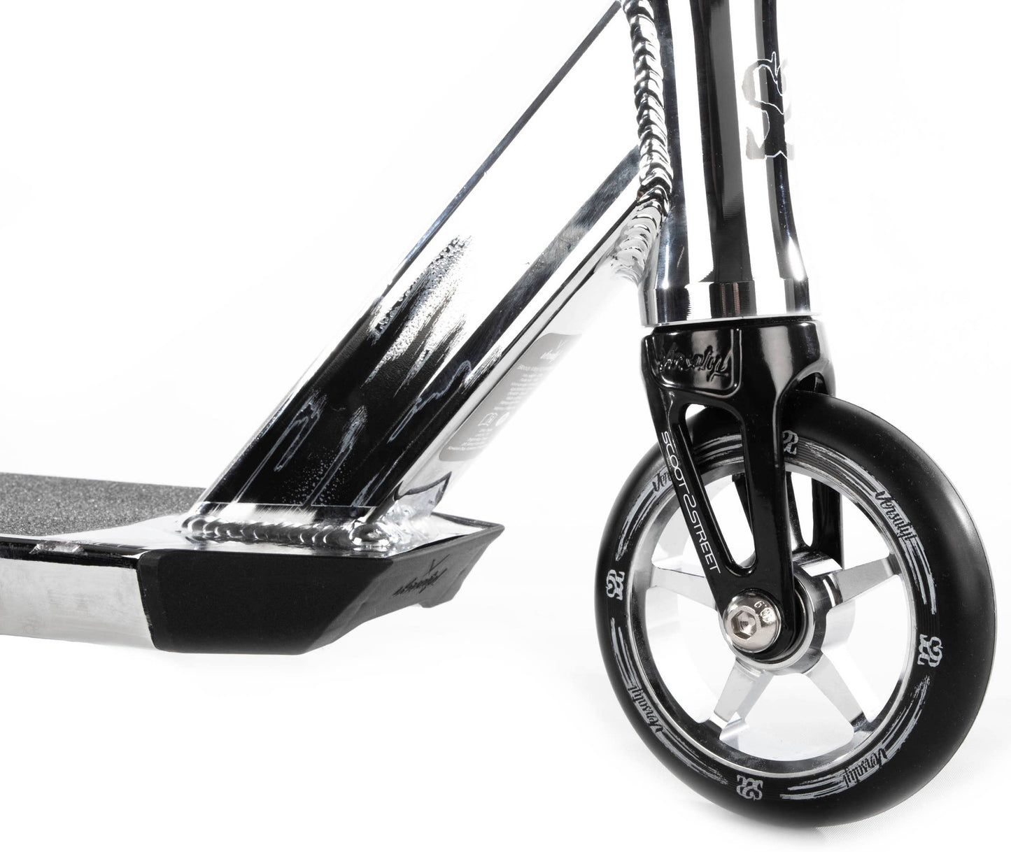 Versatyl Complete S2C Trottinette Cascade, Hauteur :84 Cm, Chrom  E/Noire