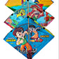 RUHANI Plastic Cartoon Character Kites, Multicolor, (Pack of 20)