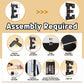Imprsv Marquee Letters Black 3Ft: Black Party Decor - Light Up Letter E Large 3 Feet Tall - Party Decorations Letter For Love Ma