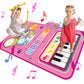 Toys For 1 Year Old Girl Gifts,2 In 1 Piano Mat Montessori Toys For 1 2 Year Old Girl,Educational Musical Toy First Birthday Gifts For 1 2 3 Year Old Girls,Christmas Stocking Stuffers For Toddler Girl