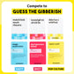 Incohearent, The Guess The Gibberish Party Game By Relatable, A Funny Card Game For Adults, Great For Bachelorette Party Games Or Game Night Games, Includes 400 Cards, Instructions, And 1 Sand Timer