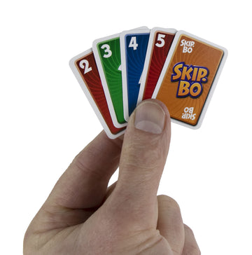World's Smallest Skip-Bo Game - Multi-Color, Plastic, Travel-Friendly Family Fun, Model 5084