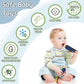 Aituitui Sensory Montessori Baby Teething Toys, Silicone Remote Control Teether Toddler Travel Toys For 3 6 9 18 Months, Educational Learning Toys For Infant Newborn Boy Girl Birthday Gifts