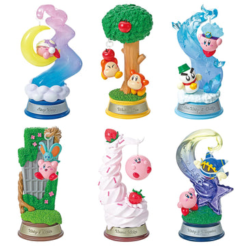 Re-Ment Swing Kirby In Dream Land Blind Box - Includes 1 Of 6 Collectible Mini Figurines - Fun And Versatile Decoration