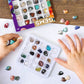 Byncceh Rock Collection Box For Kids - 25 Unique Gemstones- Educational Science Kit, Great Stem Gift For Boys & Girls