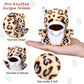 Elcoho 14 Pieces Safari Jungle Animal Plush Toys Small Stuffed Forest Animals Plush Toys 5.9 Inch And 3.75 Inch Keychain Decorations For Animal Themed Parties Goody Bags(Standing,Sitting)