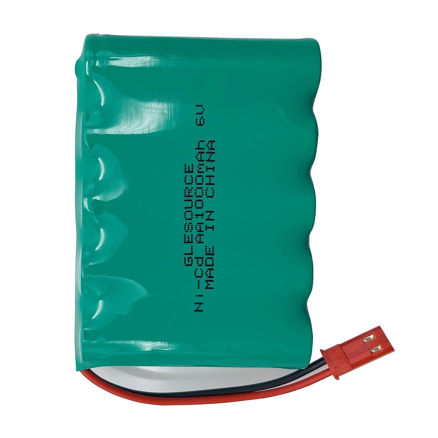 GLESOURCE 2 Pack 6V 1000mAh AA Battery Pack with JST Plug & USB Charger for RC Vehicles