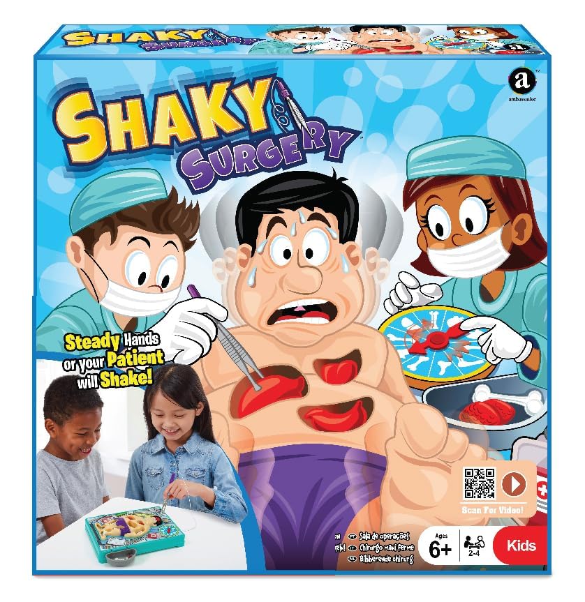 Merchant Ambassador Shaky Surgery Toy - Multicolor Plastic - Model GPF2203