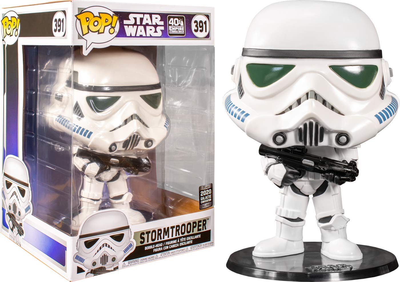 Funko Pop! Star Wars: Stormtrooper 10'' (2020 Galactic Convention Shared Exclusive)