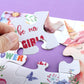 Flower Girl Puzzle Game, Flower Girl Gifts Will You Be Our Flower Girl Unicorn Jigsaw Puzzles For Adults, Bridesmaids, Weddings, Families Parties