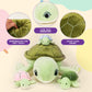 16 Inch Turtle Stuffed Animals Toys For Ages 3 4 5 6 7 8+ Years Old Kids - Mommy Turtle With 3 Baby Turtle In Her Tummy, Idea Xm