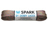 Derby Laces Rainbow Mirage Spark Shoelace For Shoes, Skates, Boots, Roller Derby, Hockey And Ice Skates (84 Inch / 213 Cm)