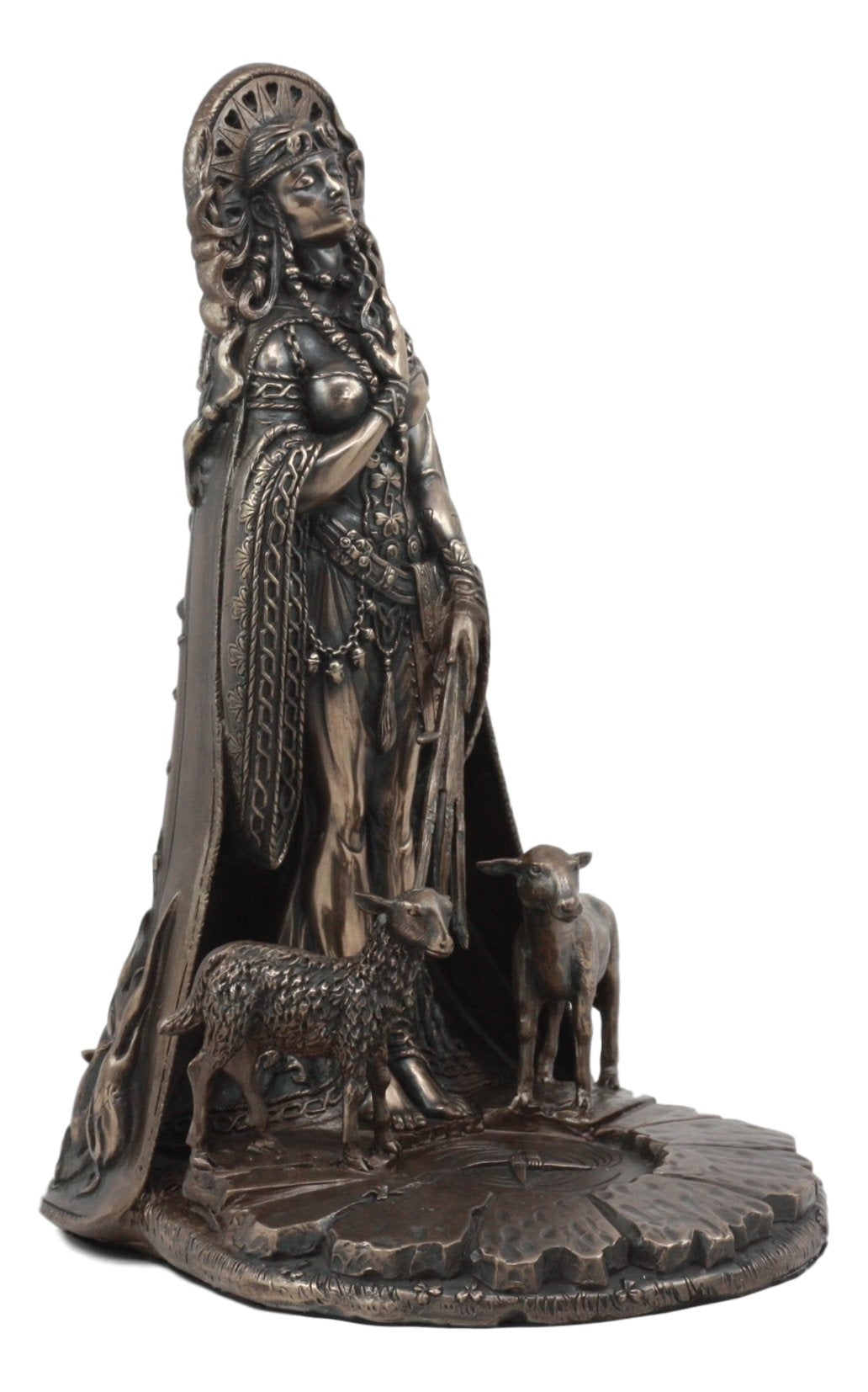 Gifts & Decor Ebros Celtic Goddess Of Fire Brigid Statue Patroness Of Hope Poetry Livestock Medicine Spring Fertility Bridget Figurine