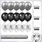 16Th Birthday Balloons Kids Decorations 15Pcs Black Silver Happy 16Th Birthday Party Latex Confetti Balloons For Kids Boys Girls 16Th Anniversary Happy Birthday Party Decor Supplies 12 Inches