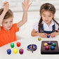 ReeRaa Gonggi Korean Game  Gonggi Korean Tossing Game Set (Korean Traditional Play Game) Jebi chagi Gonggi Stone catching Game Biseokchigi Paeng-y DDAKJI Family Party Game Game Collections (1 Set)