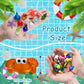 DIYDEC 36pcs Mini Ocean Resin Animals Tiny Sea Animals Figurines Marine Miniature Plastic Animals Aquarium Ornaments Decorations