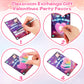 28 Pack Valentines Day Gifts For Kids Classroom - Galaxy Slime Valentines For Kids With Valentines Day Cards For Kids School, Cl
