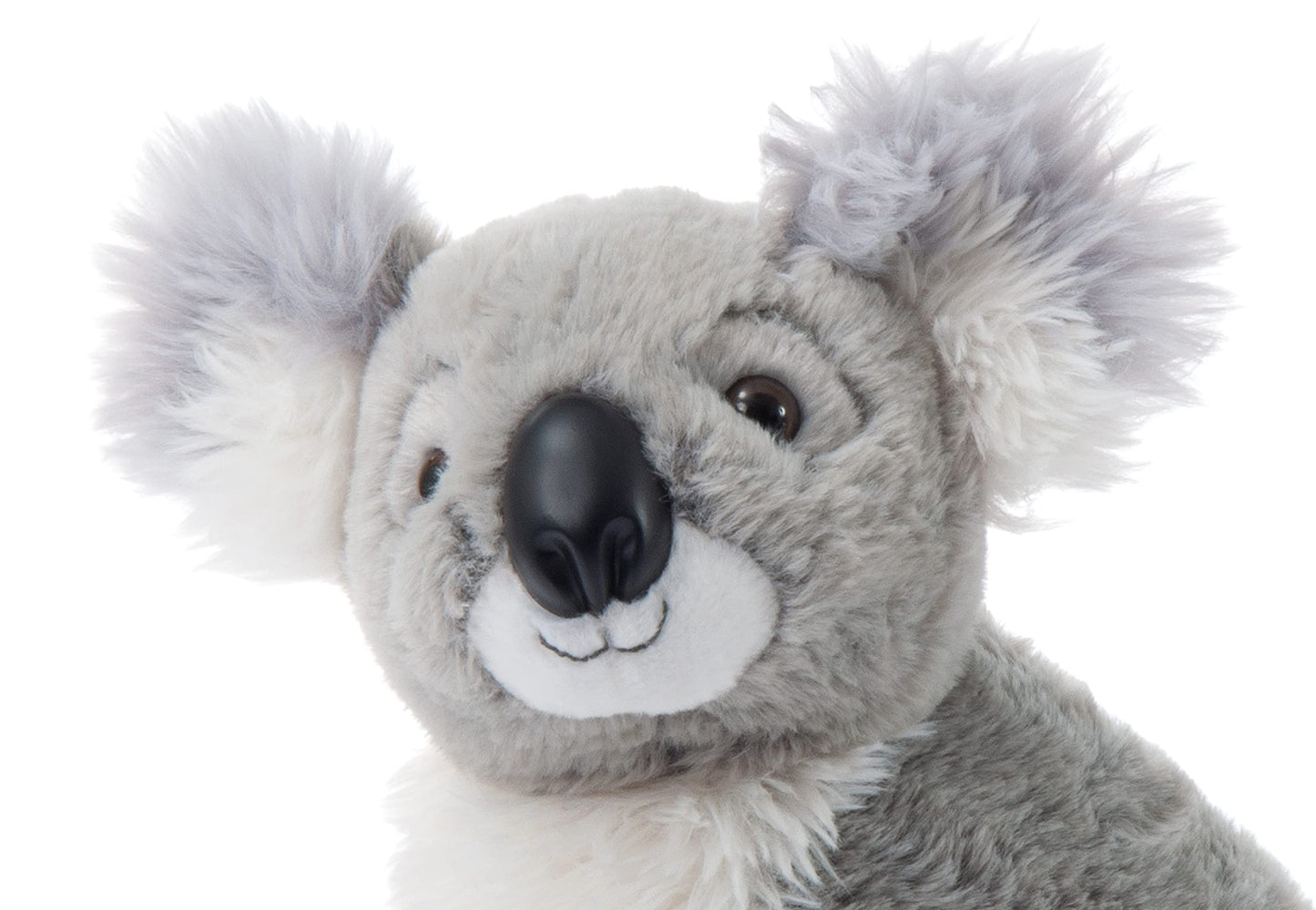 The Petting Zoo Koala Stuffed Animal, 12-Inch Grey Plush Toy, Recycled Materials, Model 420341