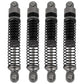 RZXYLRC 4PCS 65mm Aluminum Shocks Absorbers Oil Threaded Damper for 1/18 RC Crawler TRX4M TRX-4M Bronco Defender K10 Upgrade Par