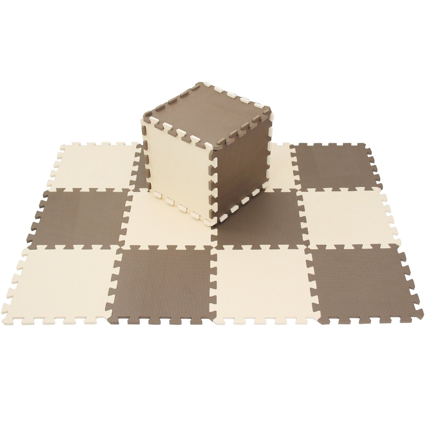 Mqiaoham Solid Playmats For Children Soft Eva Foam Mats For Kids Playmats For Baby Foam Floor Tiles Jigsaw Mats Animal Rug Baby