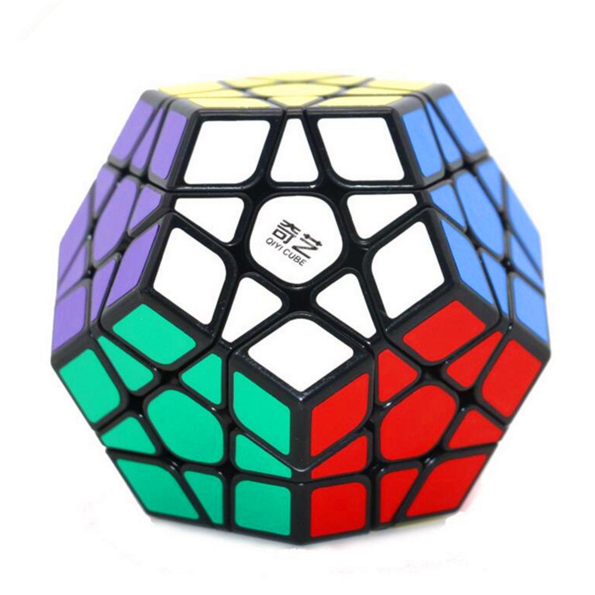 Cuberspeed Pentagonal Dodecahedron 12 Sided Megaminx Cube 3X3 Megaminx Speed Cube Puzzle Toy Qiheng Black Megaminx Speed Cube