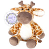 SuzziPals Giraffe Stuffed Animal - Heatable & Coolable, Lavender Scent, Fantasy Color, Soft Polyester Plush for Kids' Relaxation