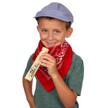 Funny Party Hats Childs Train Conductor Hat Dress Up Kit - Hat, Whistle, and Bandana (12 per package)